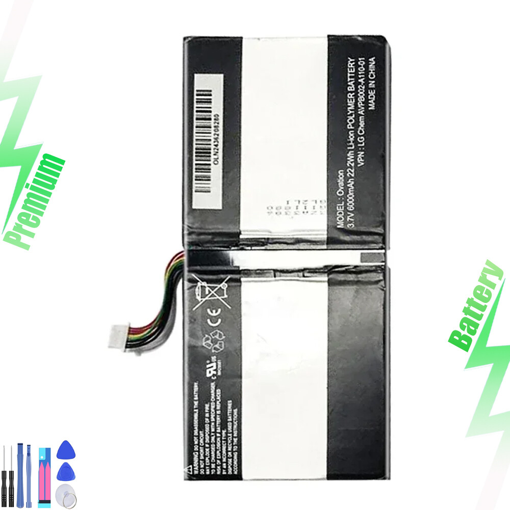 6000mAh GB-S02-308594-0100 Battery for Barnes & Noble NOOK HD+ Plus 9" BNTV600