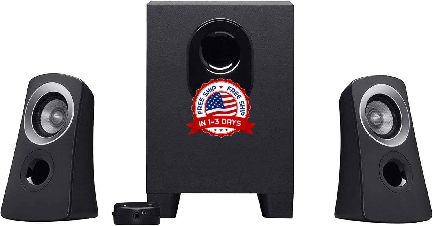 Sistema De USB Audio Sonido 2 Altavoces Con Subwoofer Para PC Casa El Hogar Set