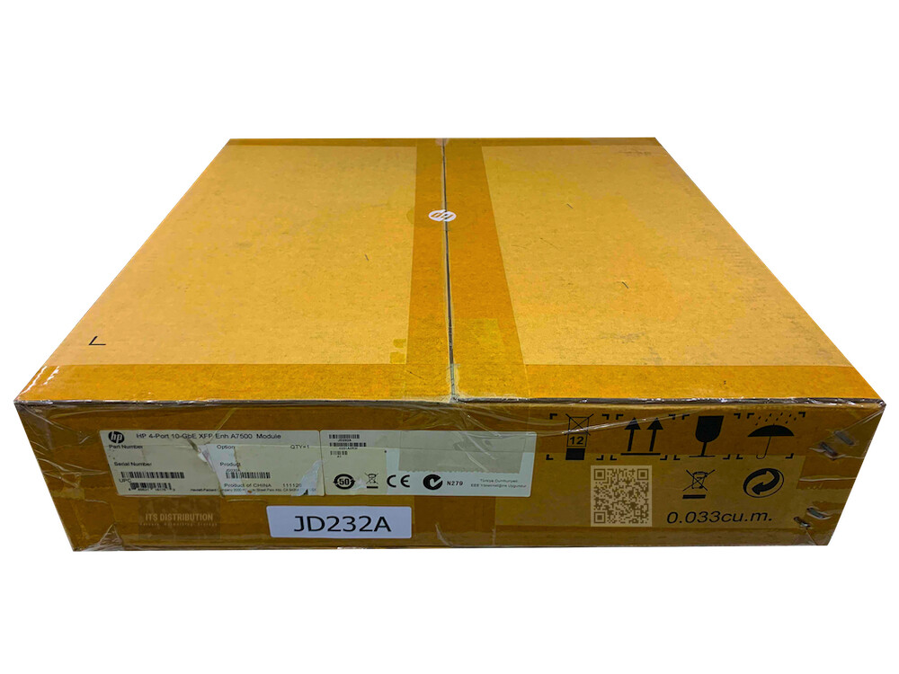 JD232A I HP FlexNetwork 4Port 10Gbe 0231A973 Enhanced Expansion Module BRAND NEW