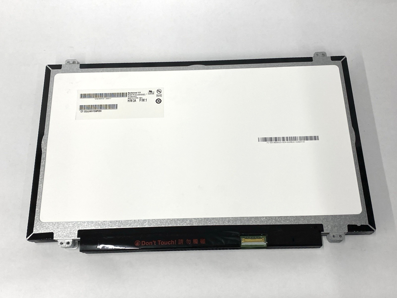 Lot of (7) AUO B140HAN01.3 14" FHD IPS 30-Pin LCD Screens Grade A