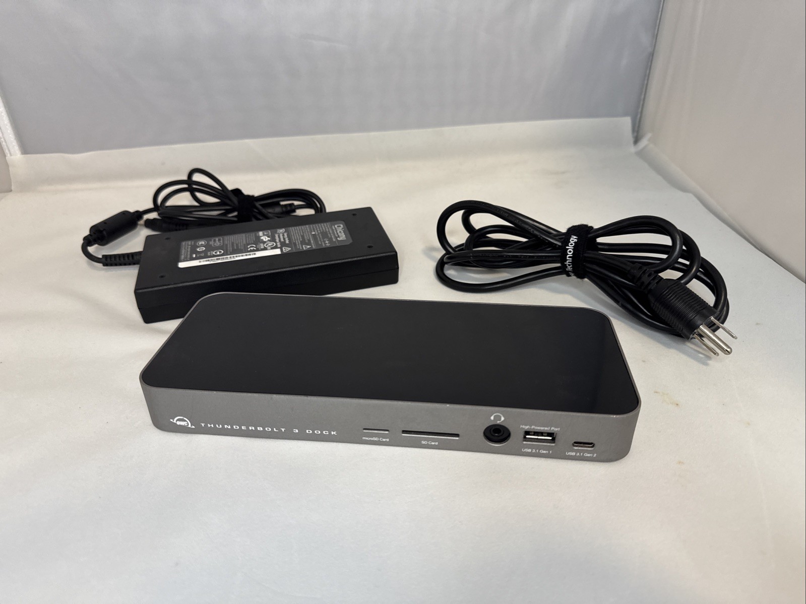 OWC Thunderbolt 3 14-Port Dock OWCTB3DK14PSG w/ 180W Adapter Tested