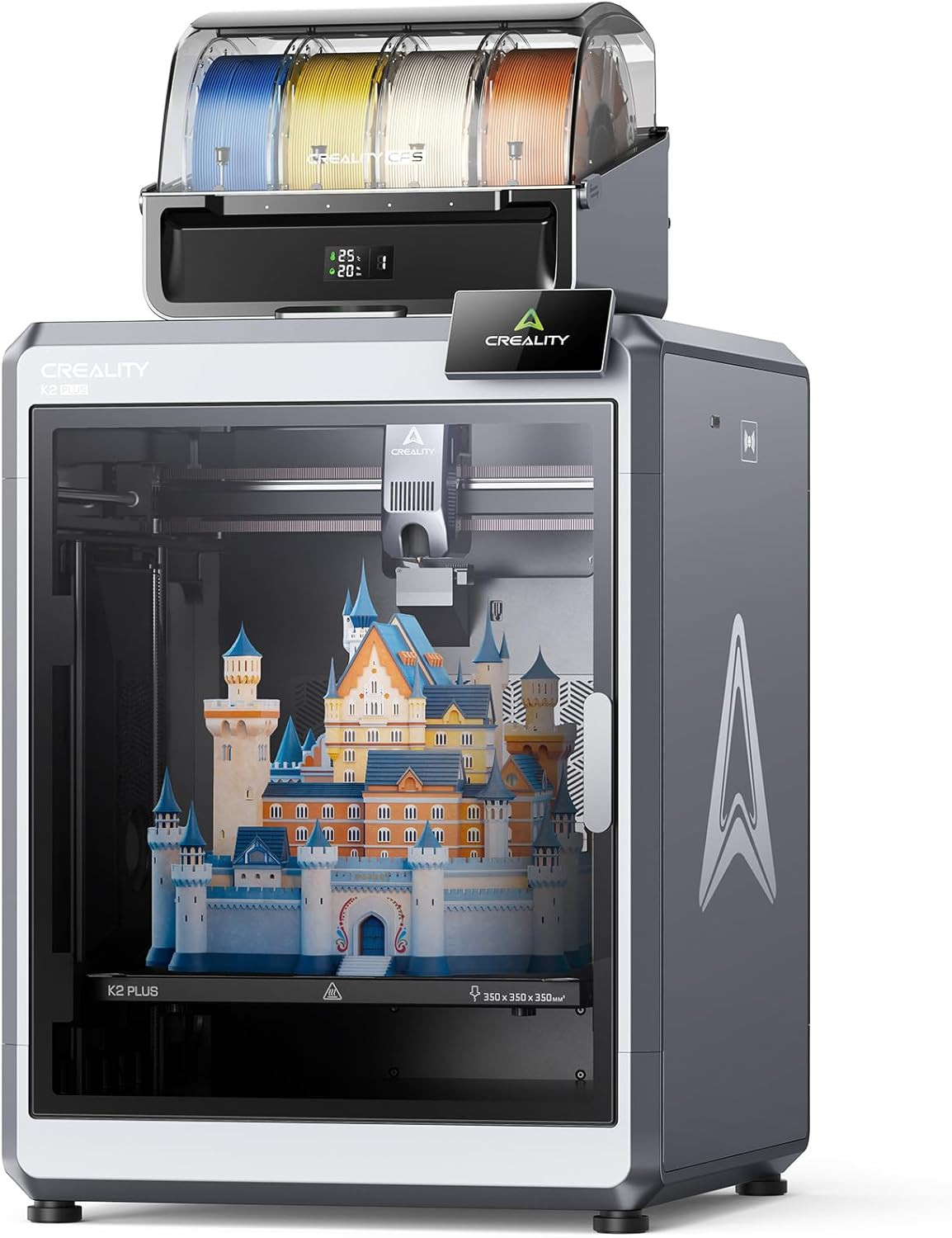 Creality K2 Plus Combo 3D Printer, Multi Color Printing with New CFS 600mm/s Hig