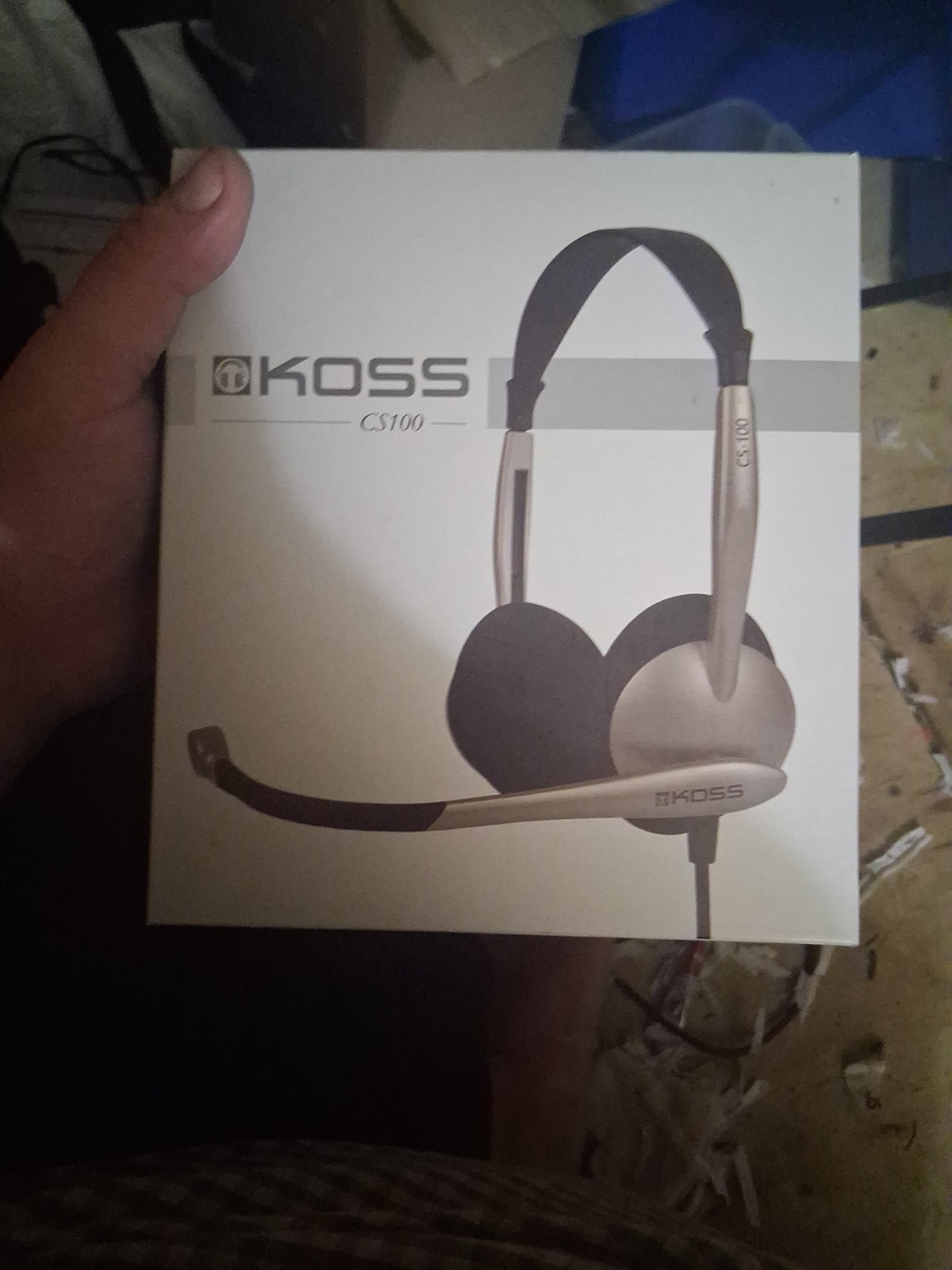 Koss CS100 Black Headband Headsets - 