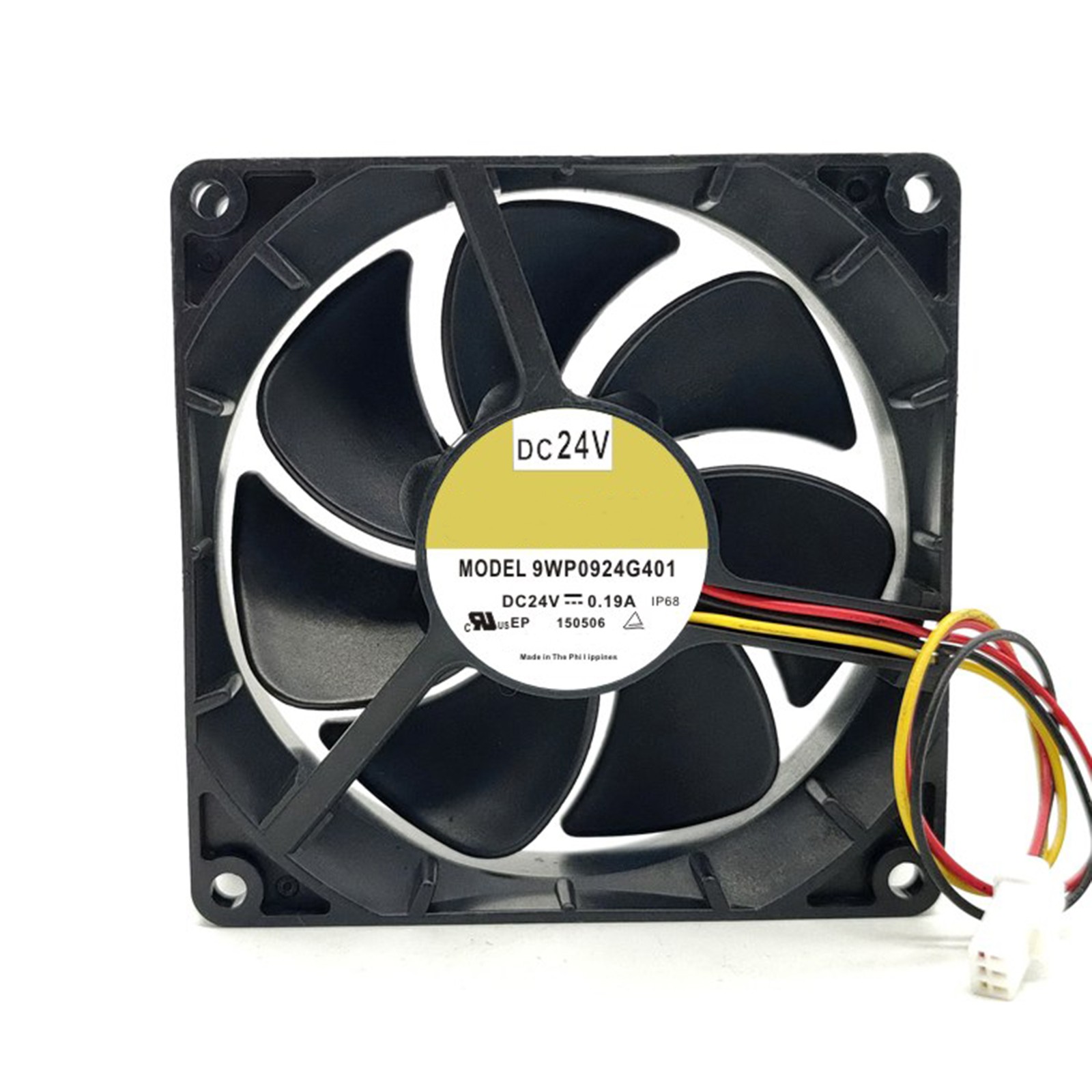 DC24V 3-wire Waterproof Interface Inverter Fan For SanAce92W 9025 9WP0924G401