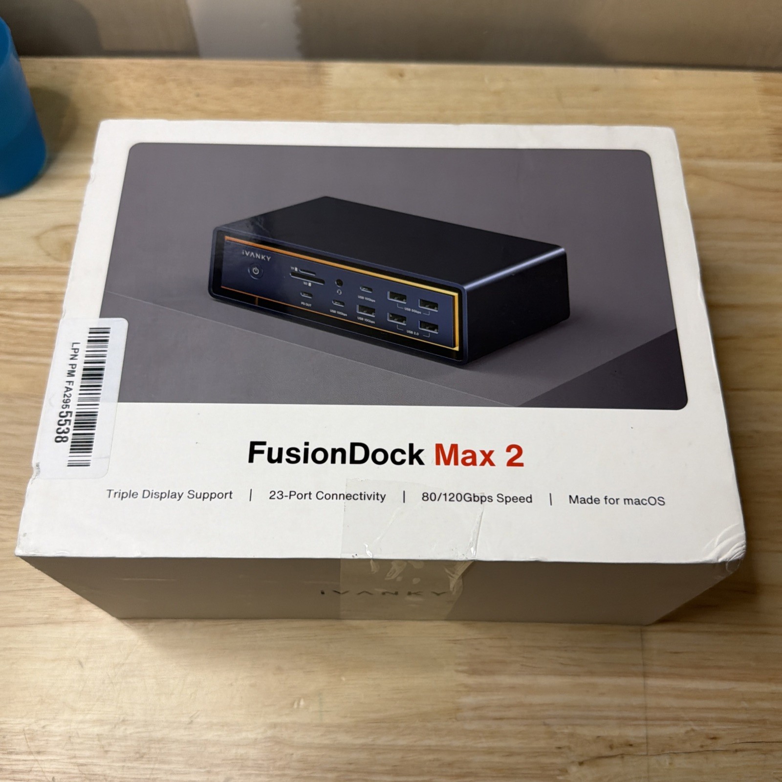 iVanky FusionDock Max 2 - 3 Display, 23 Port, for MacOS 4K HDMI.