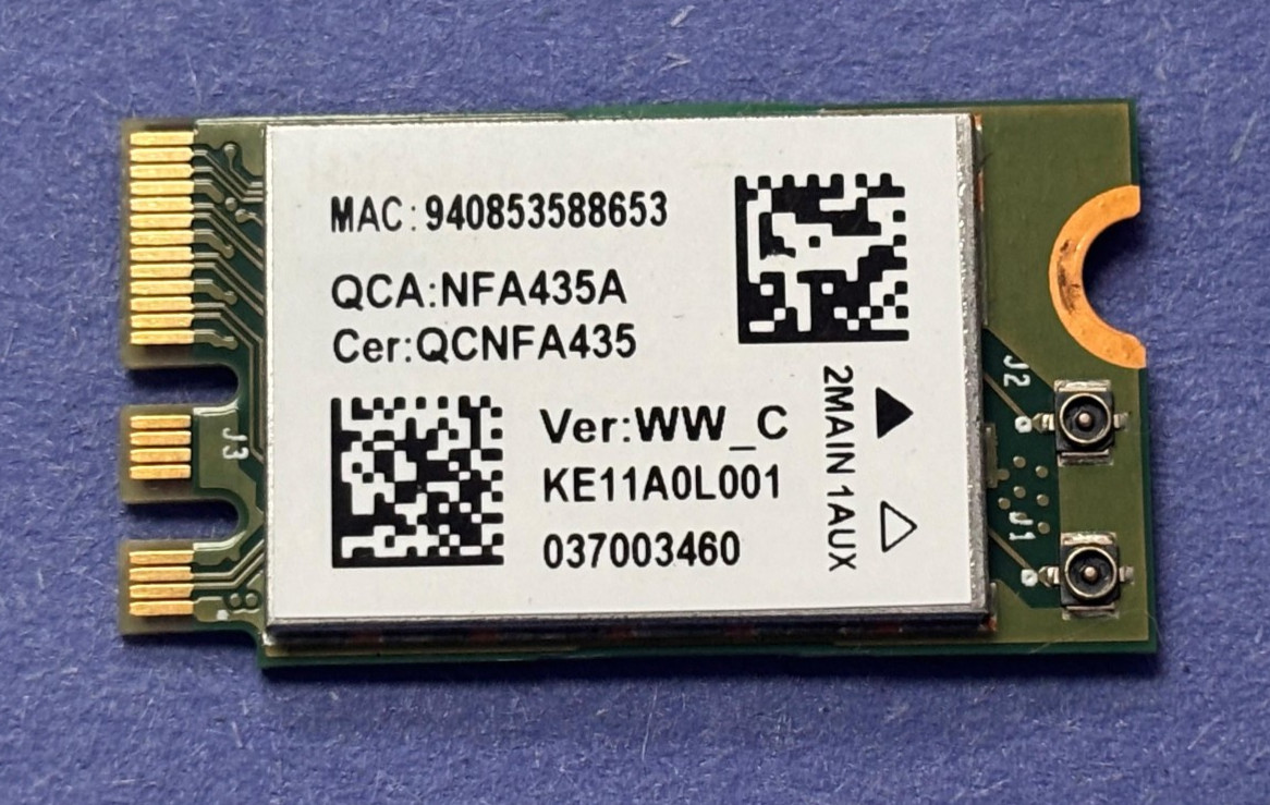 🌷DELL WIRELESS BLUETOOTH CARD QCNFA435 *TESTED*