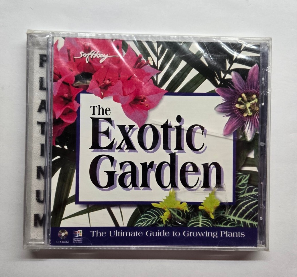 The Exotic Garden Ultimate Guide to Growing Plants (PC CD-ROM , Softkey)