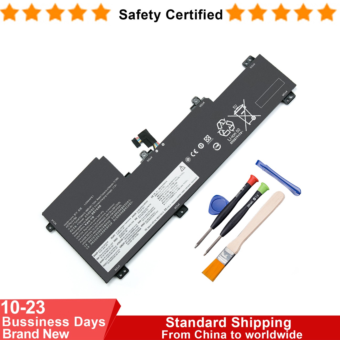 L20C4PE1 L20M4PE1 Laptop Battery For Lenovo Yoga Slim 7 Pro 16ARH7 16IAH7 16ACH6