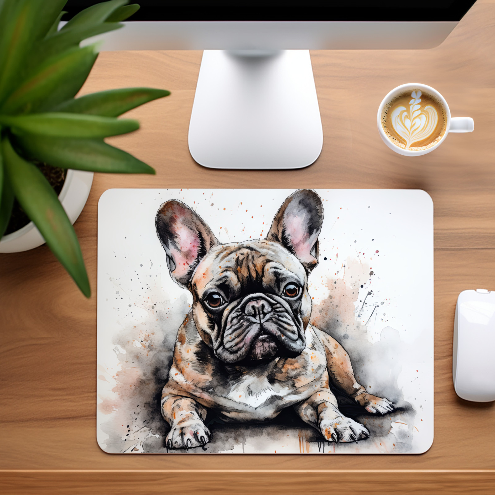 French Bulldog Custom Mouse Pad