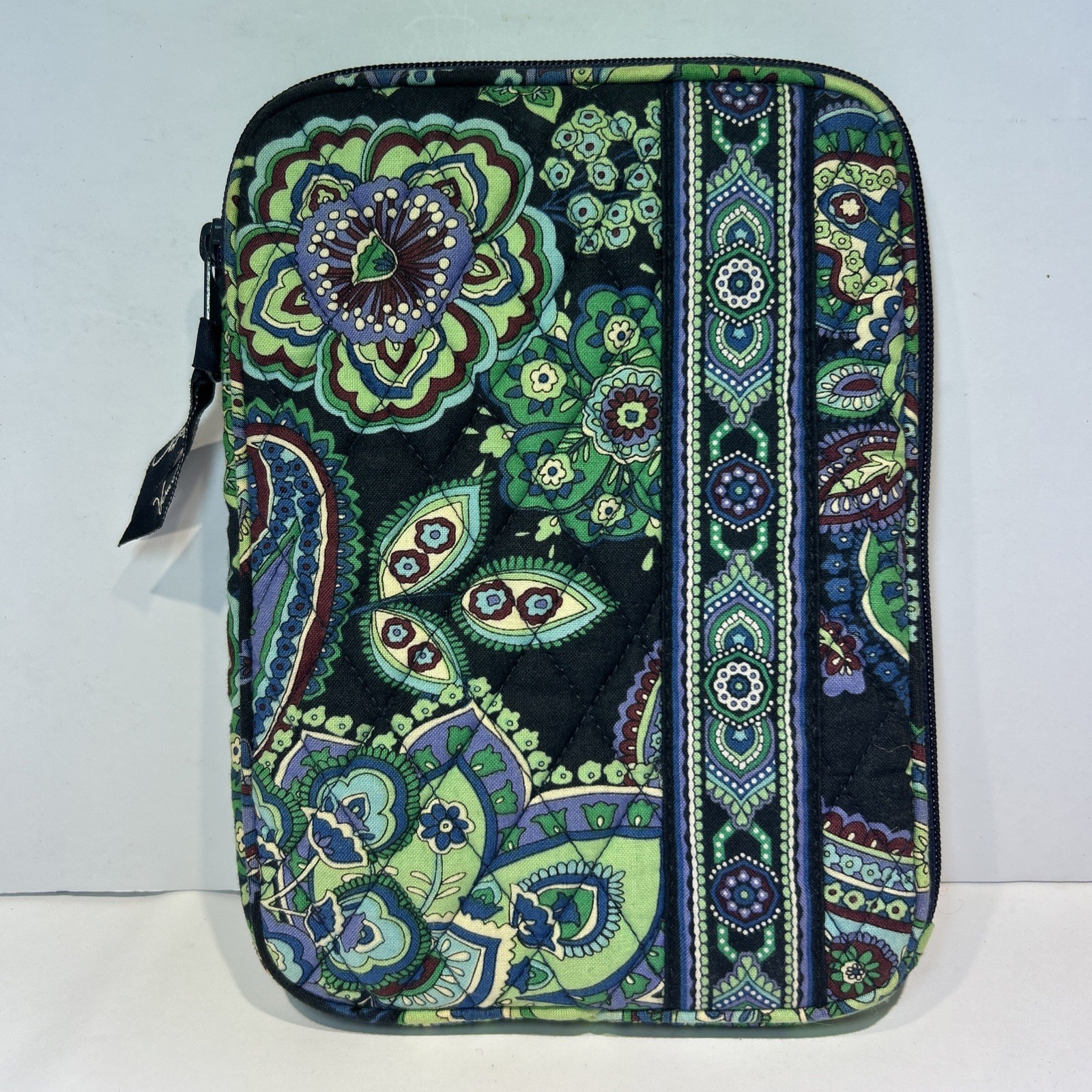 Vera Bradley Retired Blue Rhapsody Tablet / Mini iPad / E-Reader Case Sleeve VGC