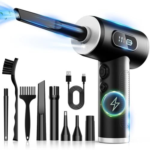 FRESMOL COMPRESSED AIR DUSTER-3 GEAR ADJUSTABLE 100000RPM VC018 - BLACK