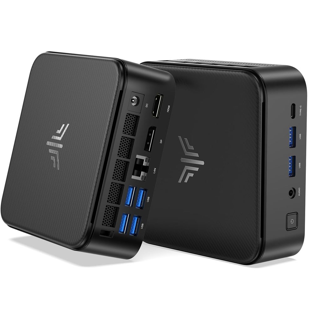 KAMRUI E3B Mini PC,AMD Ryzen 7 7735HS Ryzen 5 7430U Computers,16GB RAM 512GB SSD