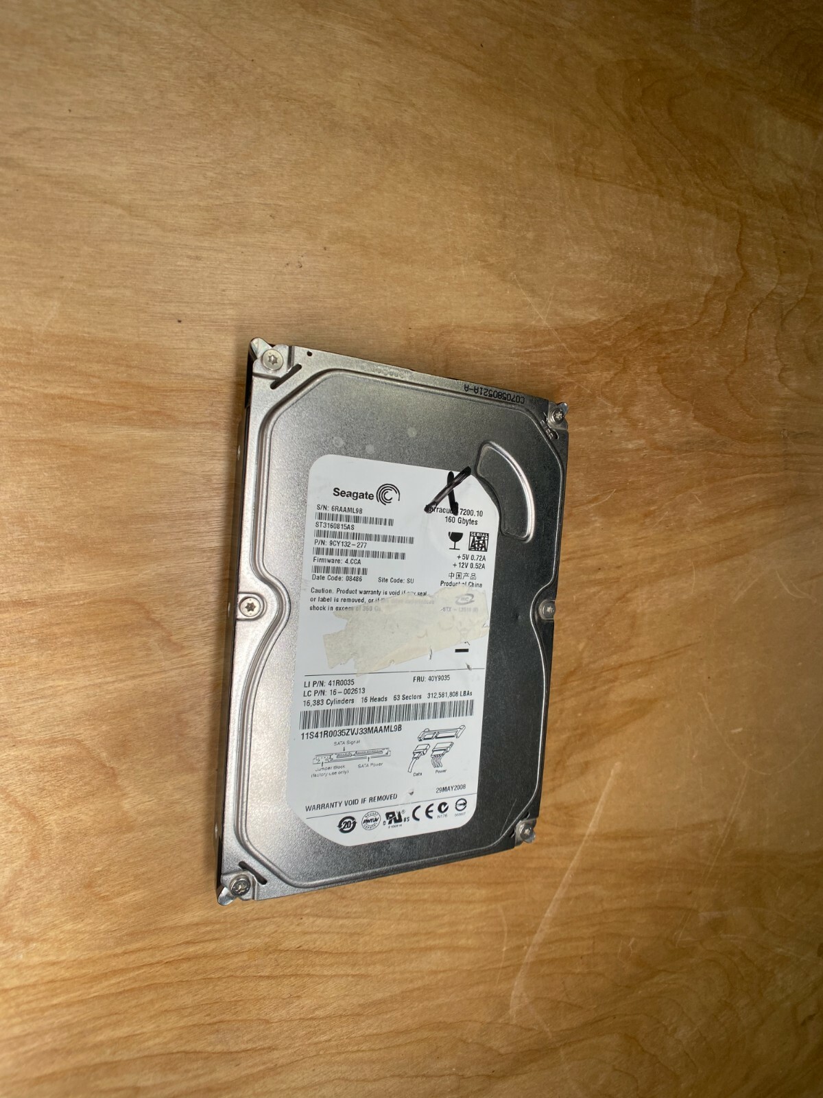 Seagate ST 3160815AS Barracuda
