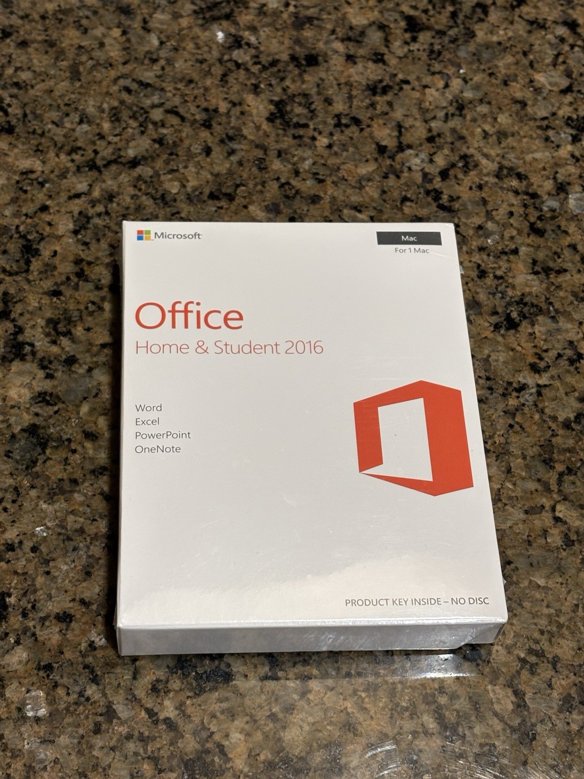 Microsoft Office 2016 Home & Student  Mac No Disc License Key Only New Lifetime