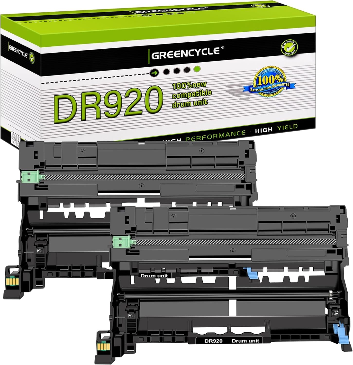 2PK High Yeild DR920 Drum Units Compatible for Brother HL-L5210DW HL-EX415DW