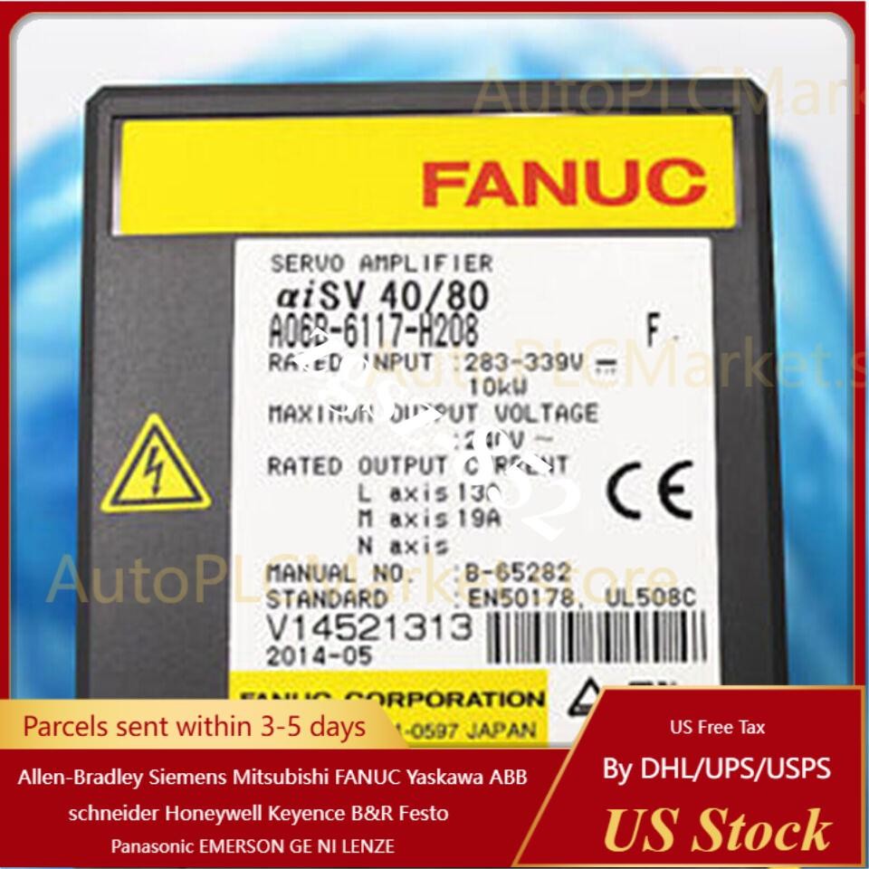 1PC New Fanuc A06B-6117-H208 Servo Driver Expedited Shipping FEDEX DHL