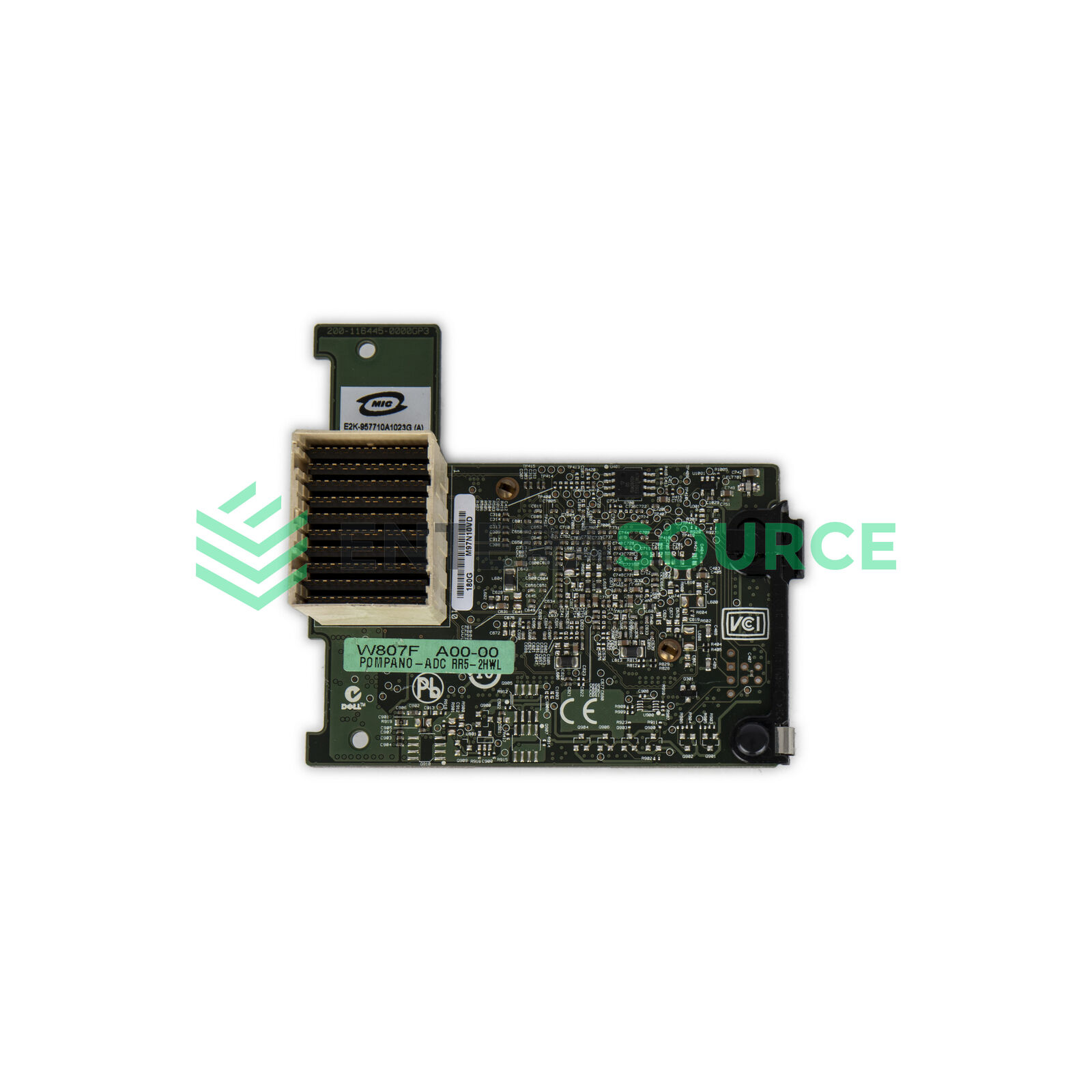 Dell W807F Dual Port 10GBASE-T Blade Mezzanine Adapter | Broadcom 57710