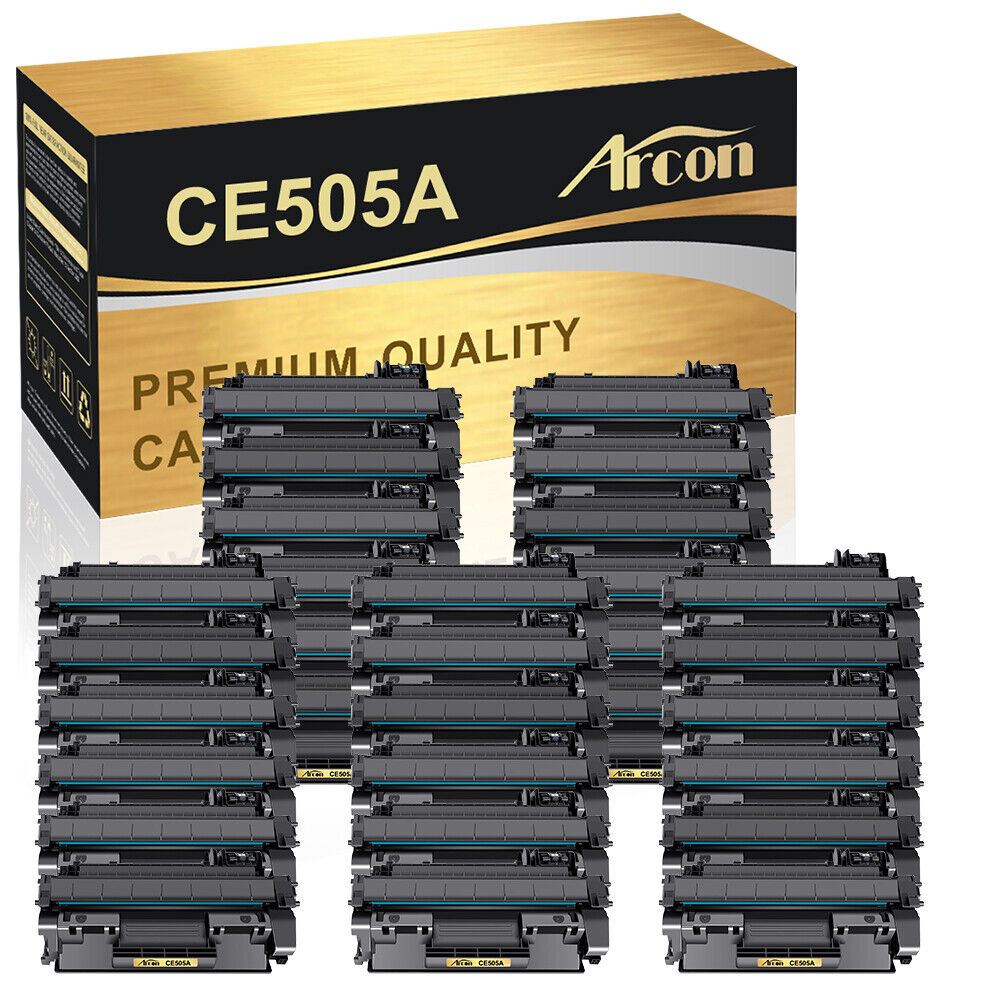 30 Pack CE505A 05A Toner Cartridge Fits for HP LaserJet P2030 P2035 P2050 P2055