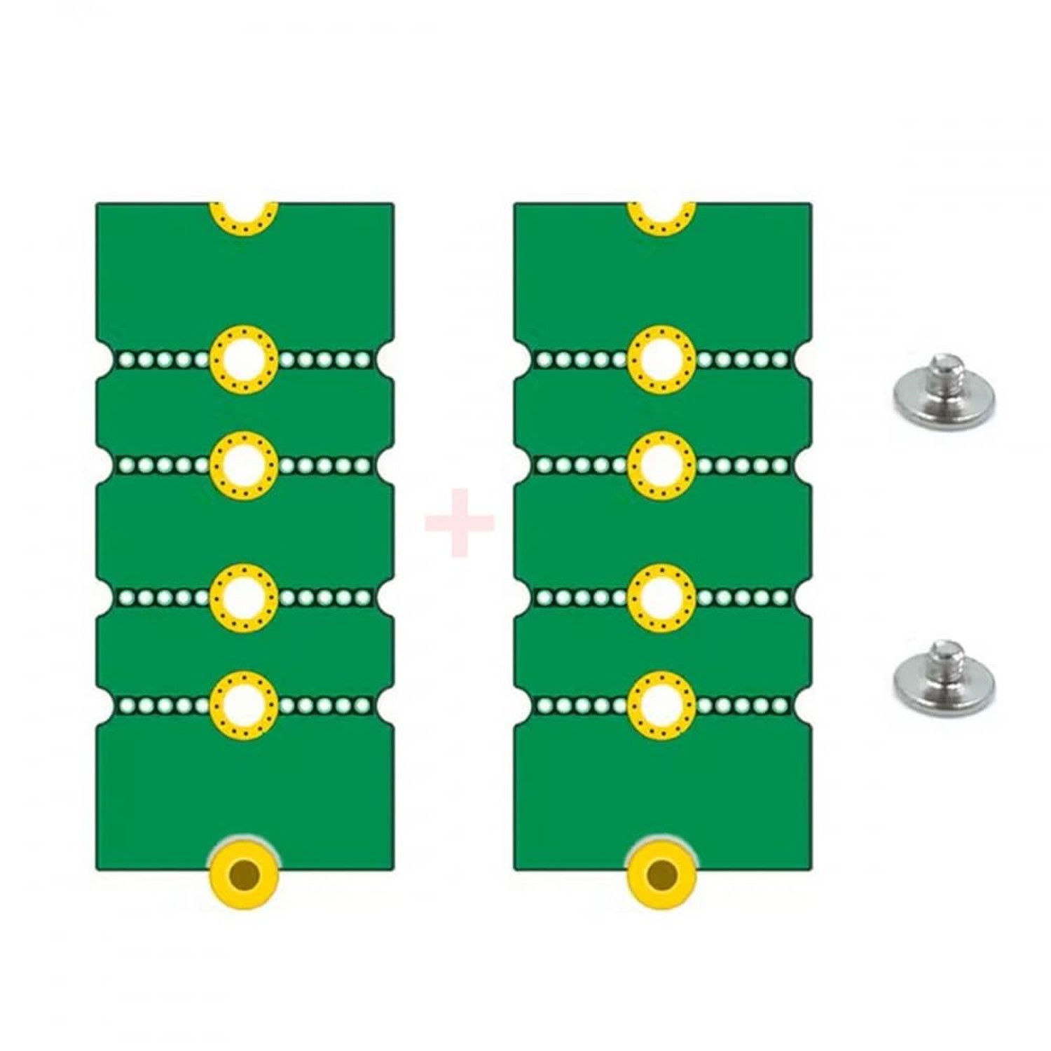 CY Card 2pcs/lot M2 NGFF NVME M.2 Extended Adapter Transfer 2230 2242 2260 22...