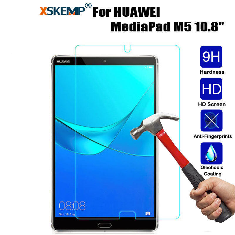 2Pcs HUAWEI MediaPad M5 10.8 Tempered Glass Screen Protector Guard Genuine Film