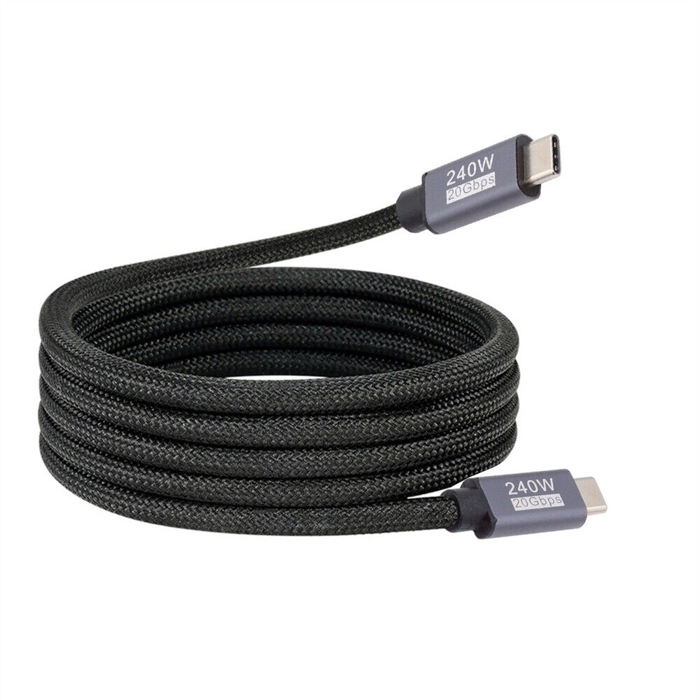 NFHK USB3.2 Magnetic Cable USB-C 20Gbps 240W 8K 5K 4K USB4.0 Hyper Super Type-C