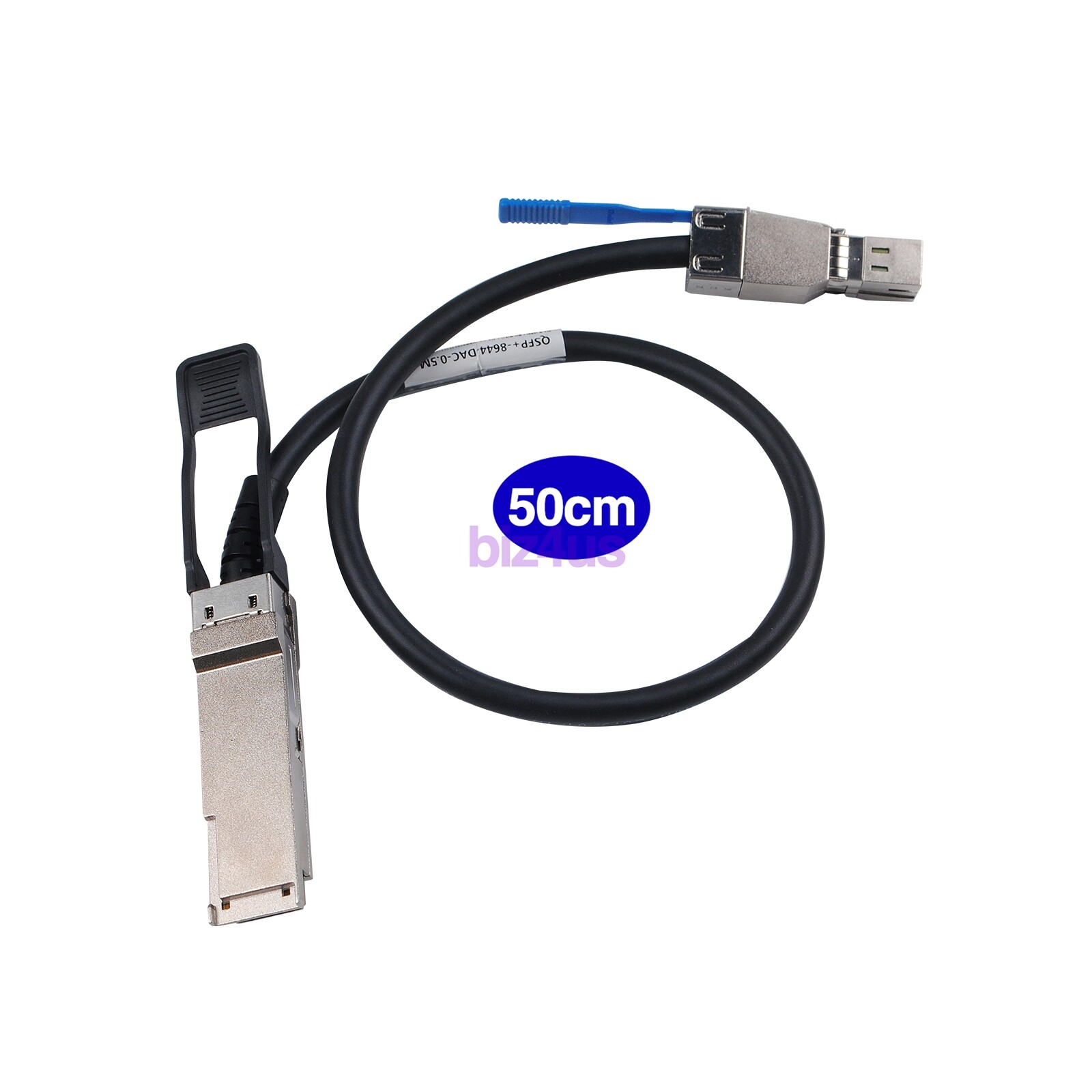 12Gbps QSFP SFF 8436 to Mini SAS SFF 8644 External Mini SAS Cable 0.5~2 Meters