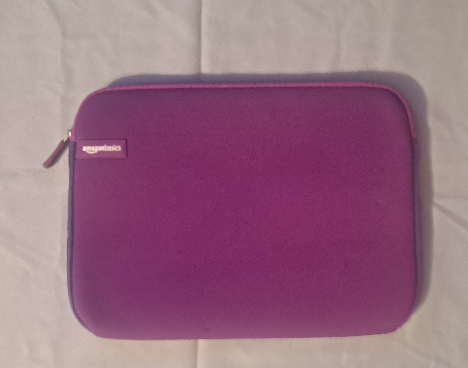 Amazon Basics 12 Inch Laptop Sleeve Protective Case with Zipper Purple 