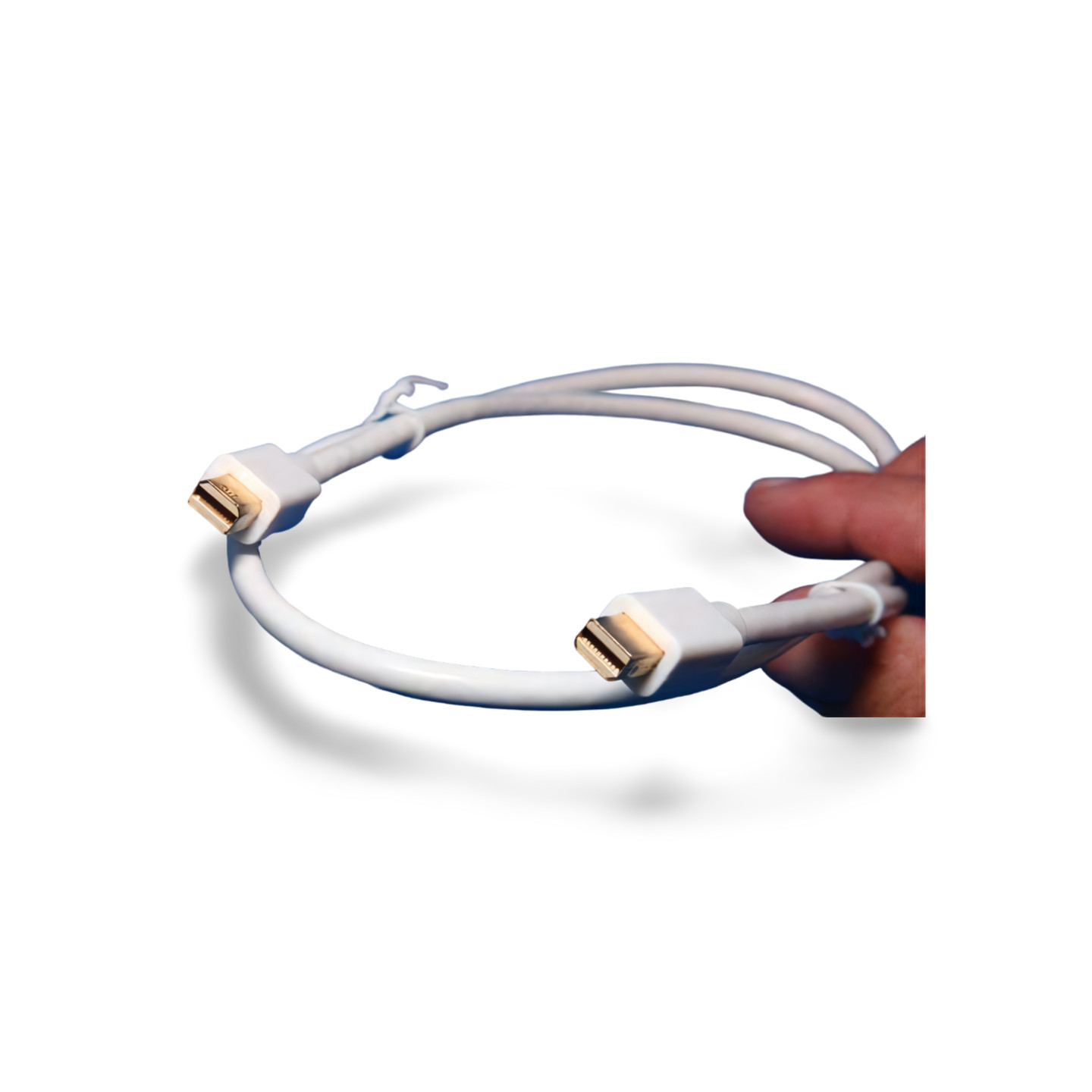 15ft Mini DisplayPort Male to Male - White