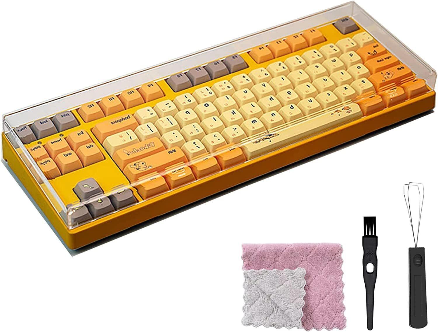 Gaming Keyboard Dust Cover Mechanical Keyboard Cover Premium Clear Acrylic Ke...