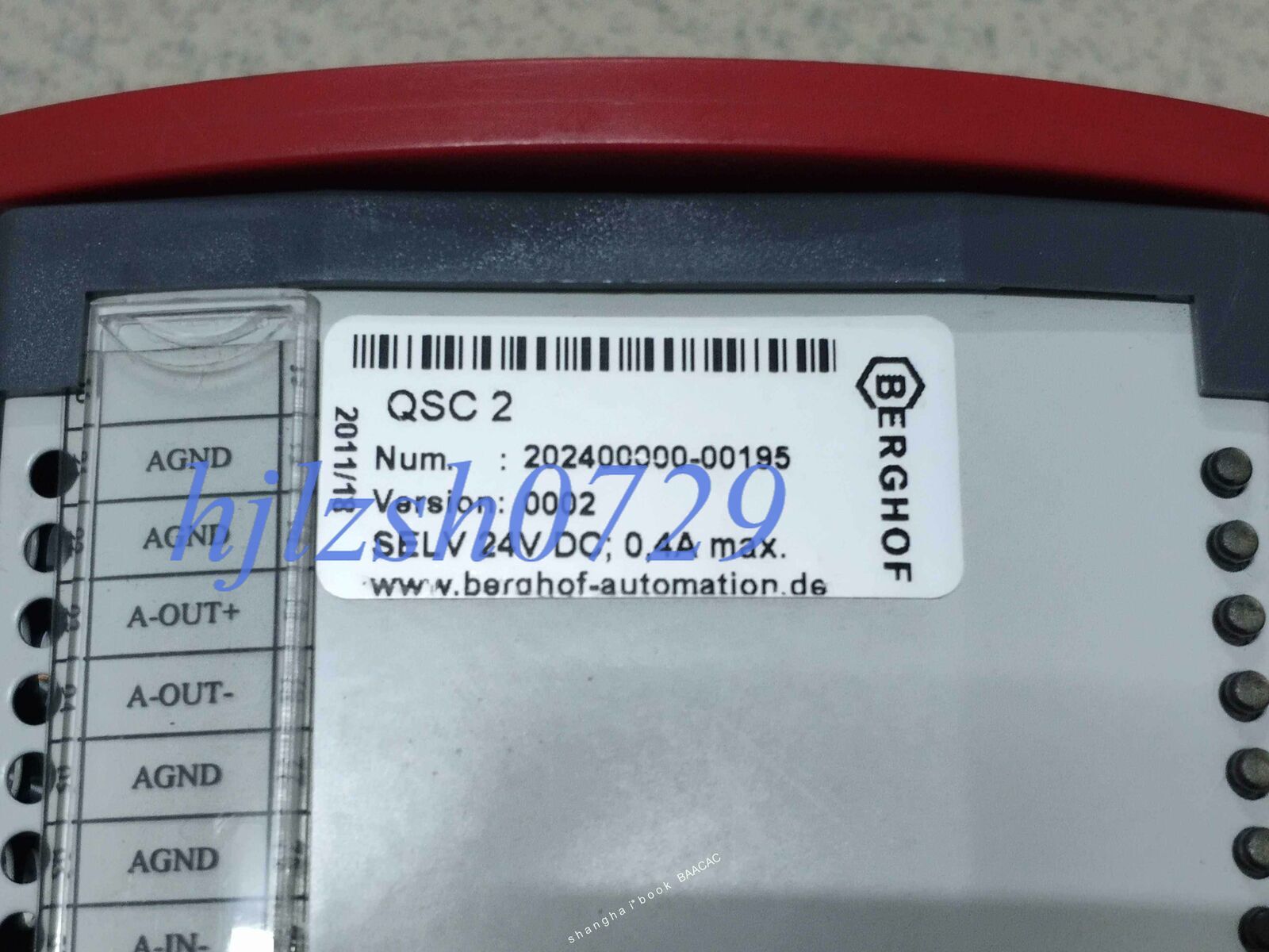 1PCS used working QSC2 QSC 2 202400000 Via DHL or Fedex