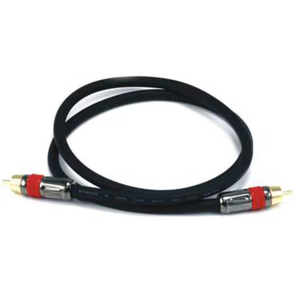 Monoprice A/V Cable,RCA Coaxial M/M,CL2 rated,3ft 2681 Monoprice 2681