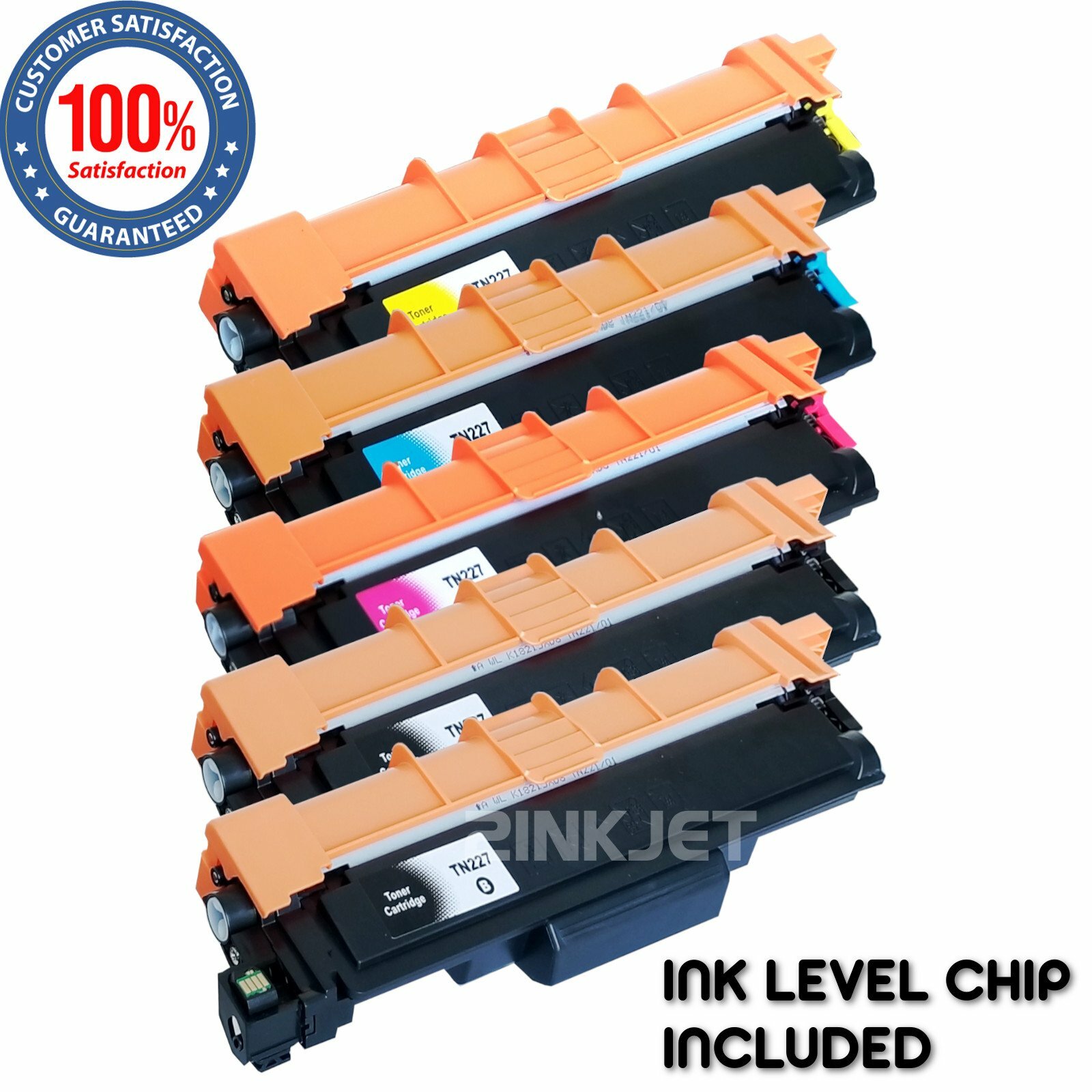 TN227 Toner High Yield 5pk For MFC-L3770CDW HL-L3270CDW L3290CDW LOT TN223