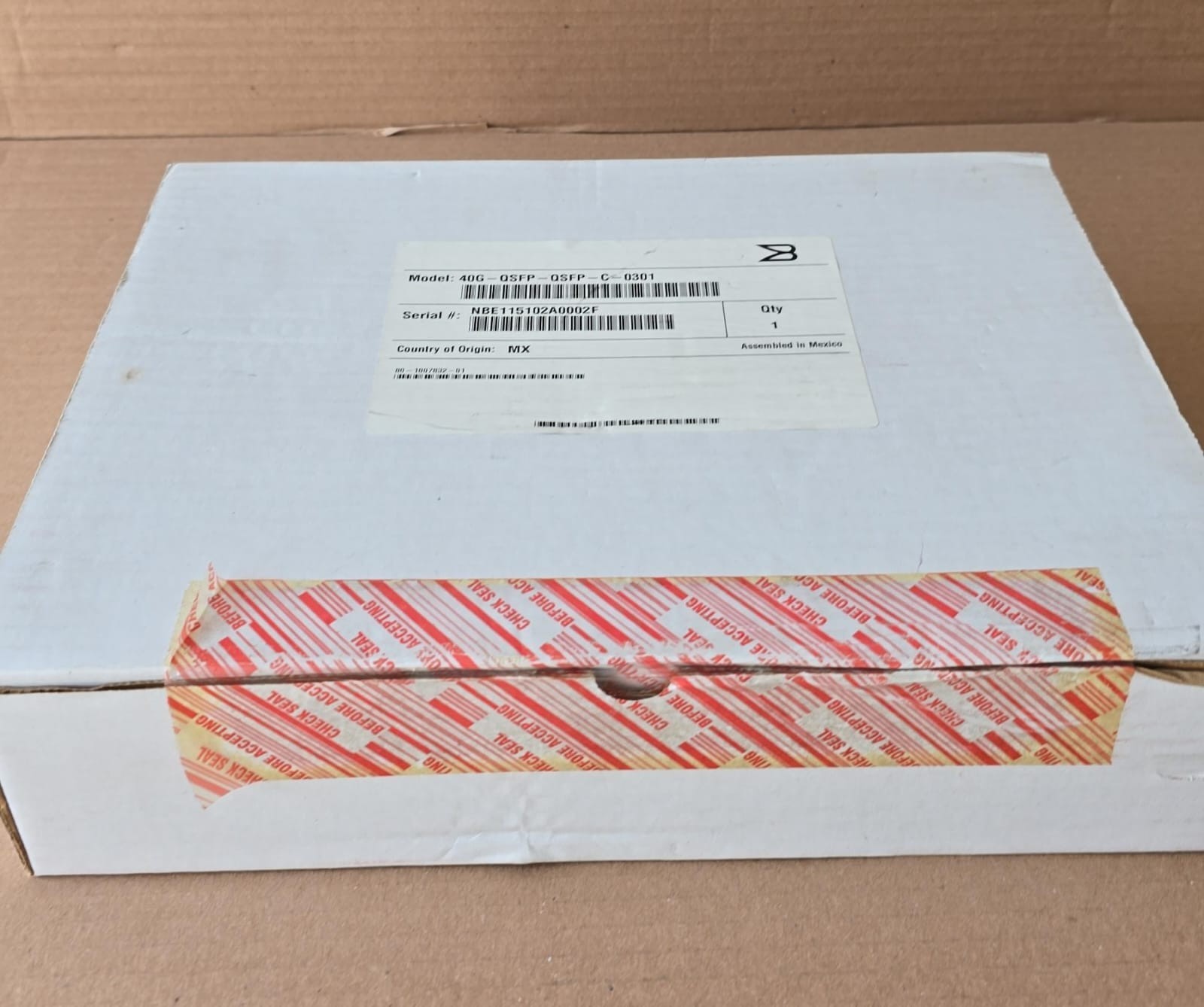 3M Brocade 40G-QSFP-QSFP-C-0301 Compatible 40G QSFP+ Active Direct Attach Copper