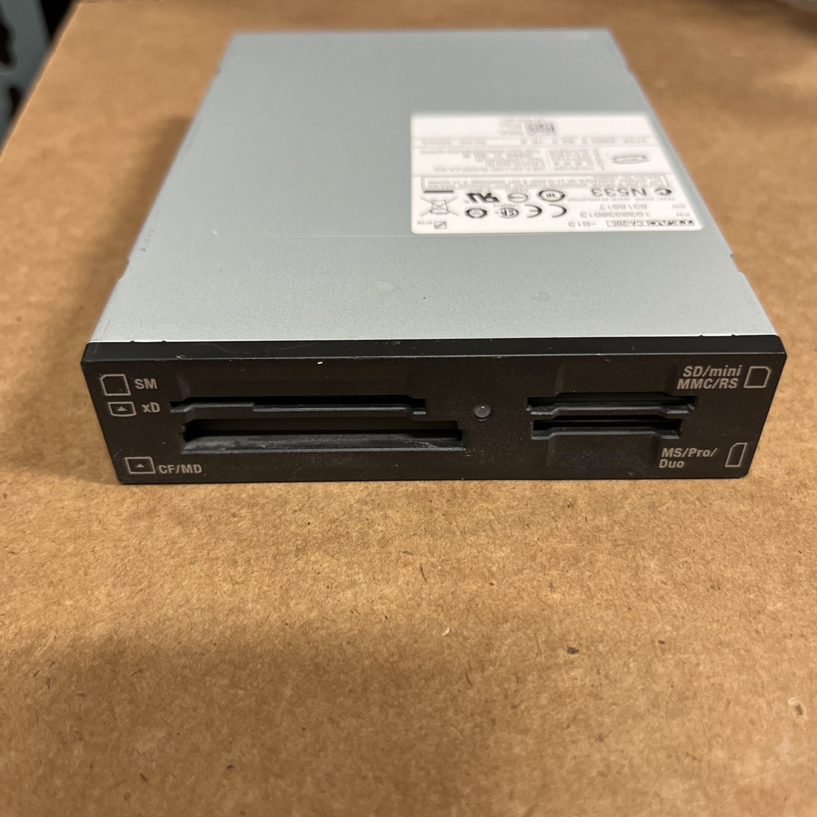 TEAC CA-200 3.5in Memory Card SD CF Mini Reader Internal Desktop PC - No Cable