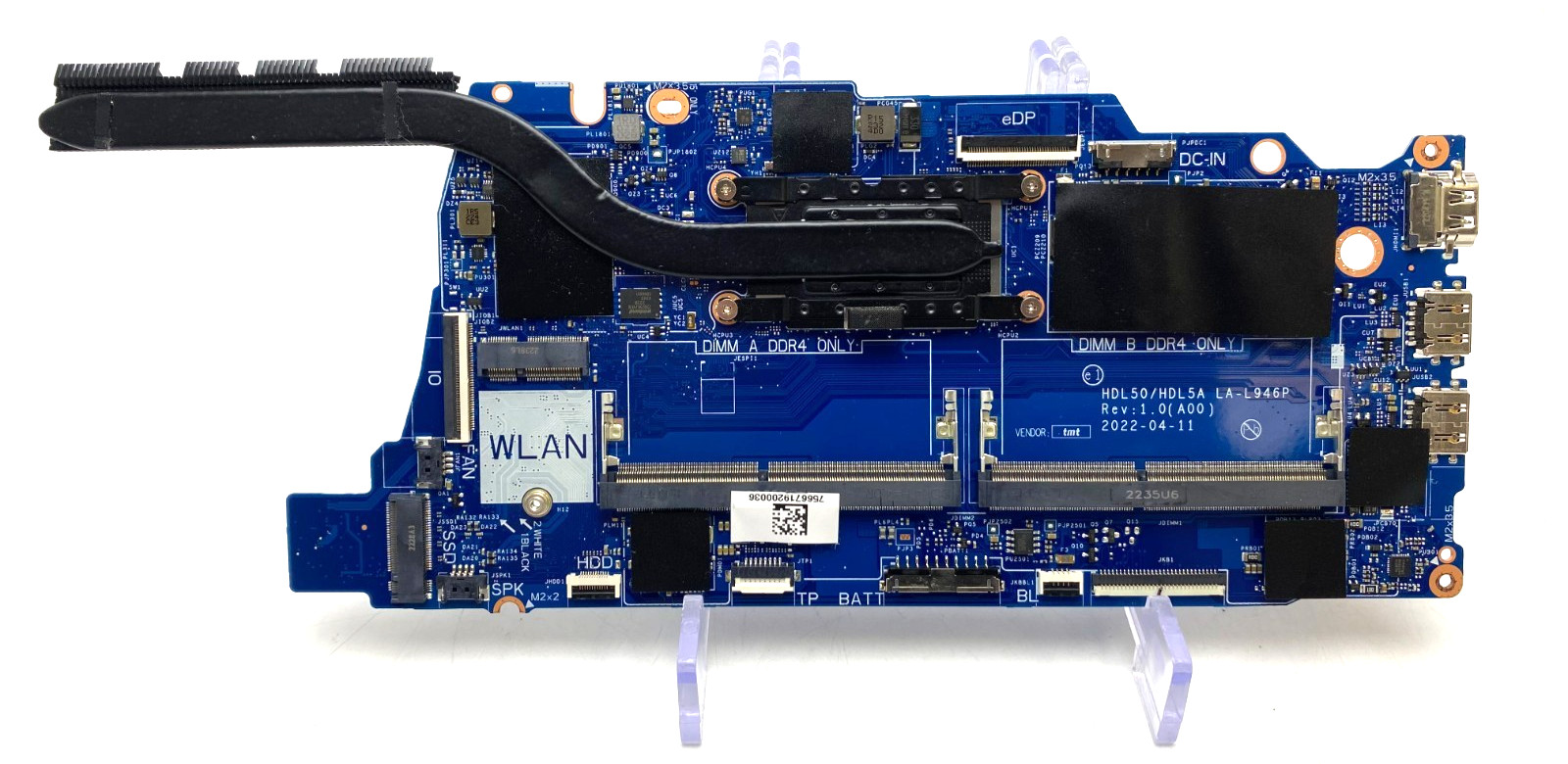 OEM DELL VOSTRO 3520 15.6" INTEL i5-1235U 1.3GHz CPU DDR4 MOTHERBOARD 4KDPM