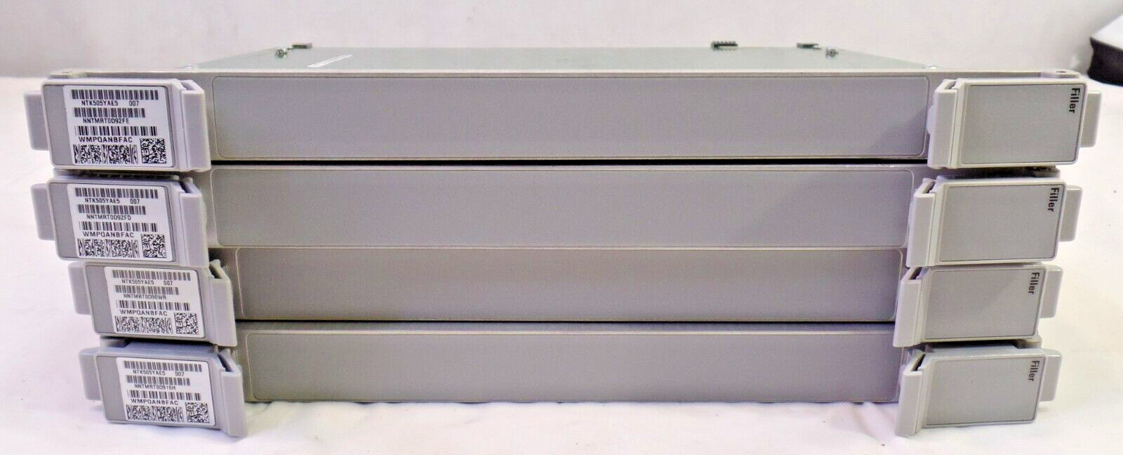 Ciena Filler Module NTK505YAE5 For 6500 Optical Shelf Lot of 4, Parts/ Repair
