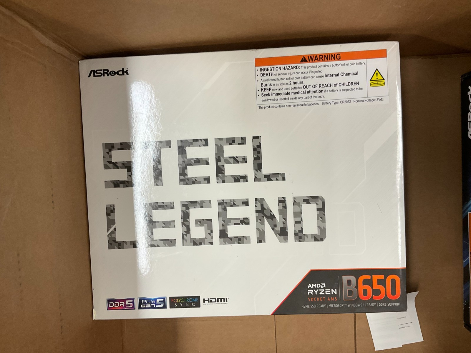 ASRock B650 Steel Legend WiFi Motherboard AMD Socket AM5