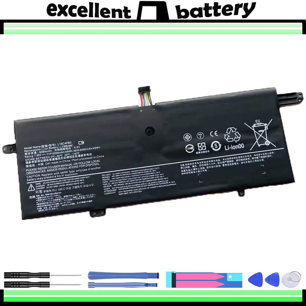 NEW L16C4PB3 L16L4PB3 L16M4PB3 Battery For Lenovo IdeaPad 720S-13ARR 48wh
