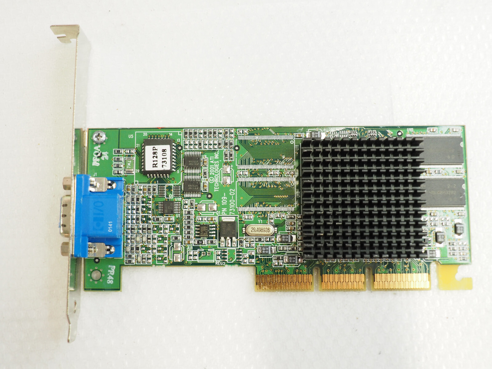 Dell ATI Rage 07K113 109-73100-02 Ultra AGP Graphics Card High Profile