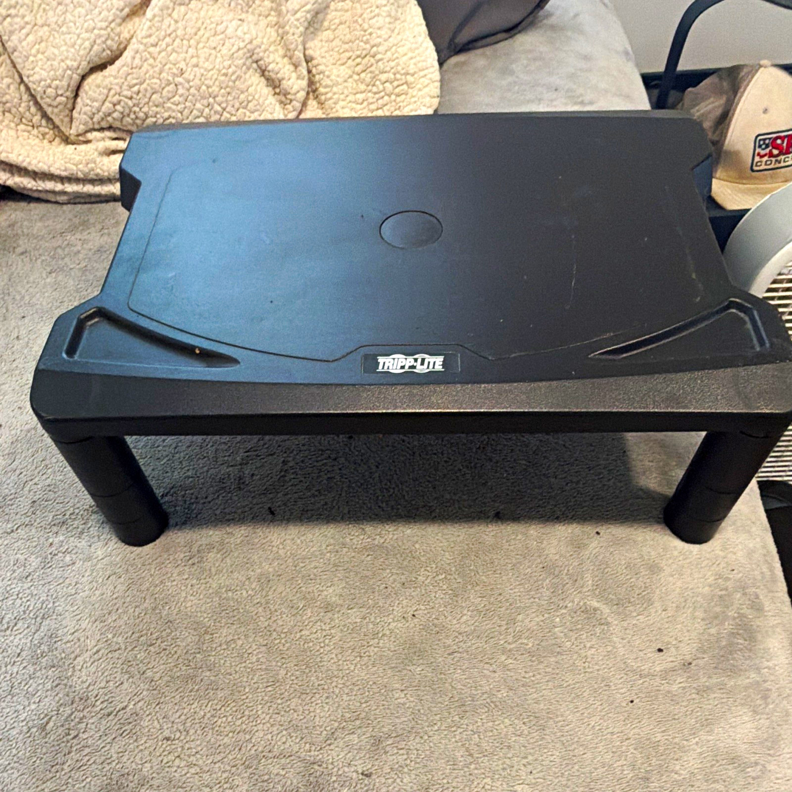 Tripp Lite Adjustable Laptop Stand/Riser, Black Plastic Universal Fit