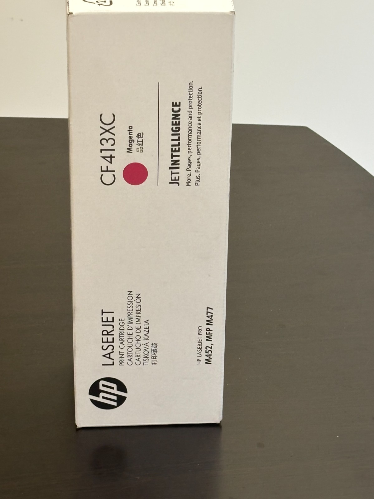 (Genuine) HP 410X (CF413XC) Magenta LaserJet Toner Cartridge (M452 and M477)