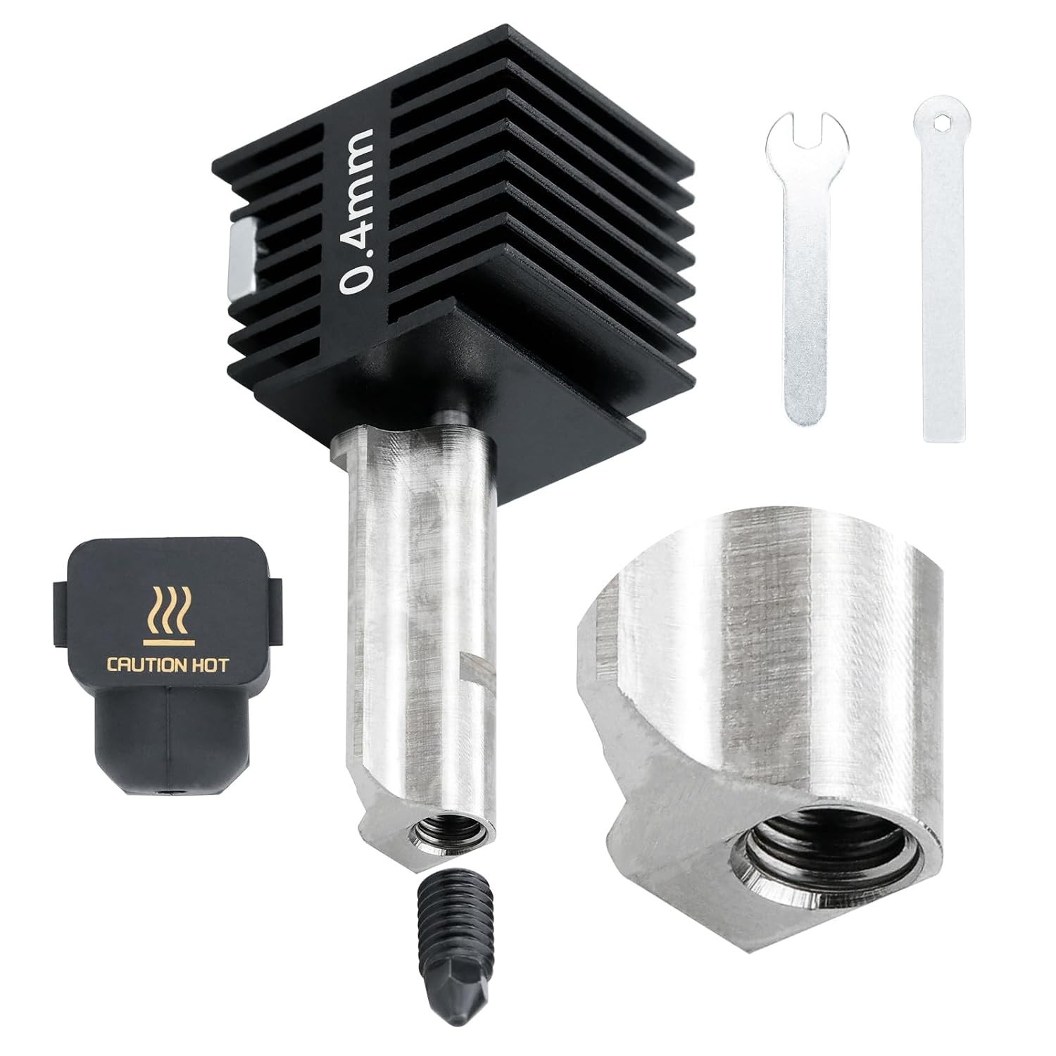 Bambu Lab A1 Mini 0.4mm Hotend with Removable Hardened Steel Nozzle