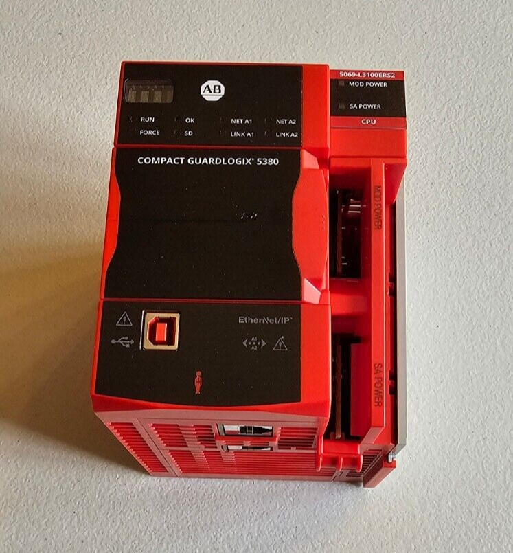Allen Bradley AB 5069-L3100ERS2 CompactGuardLogix 5380 PLC 10/5MB