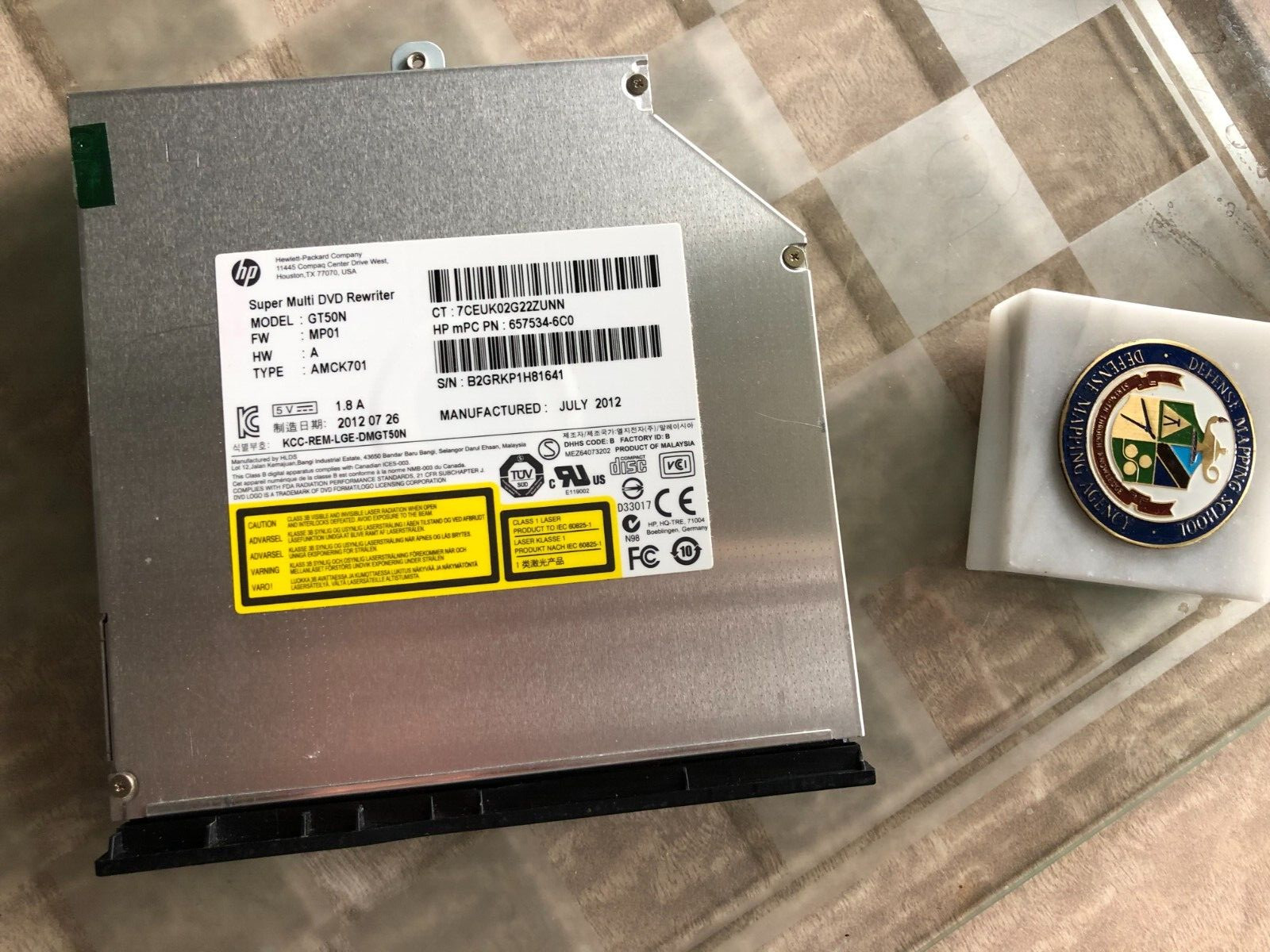 New HP Pavilion G61 CQ61 Series CD/DVD SATA Burner