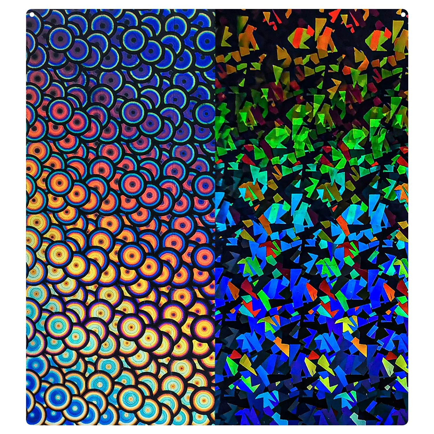 NorthRenda Build Plate, 110x120mm, Kaleidoscope PEK and Confetti PEC