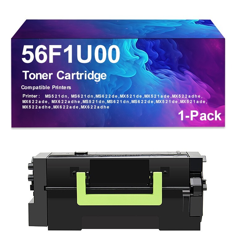 1 Pack  56F1U00 Toner Cartridge Replacement for MS521dn MS621dn MS622de MX521de