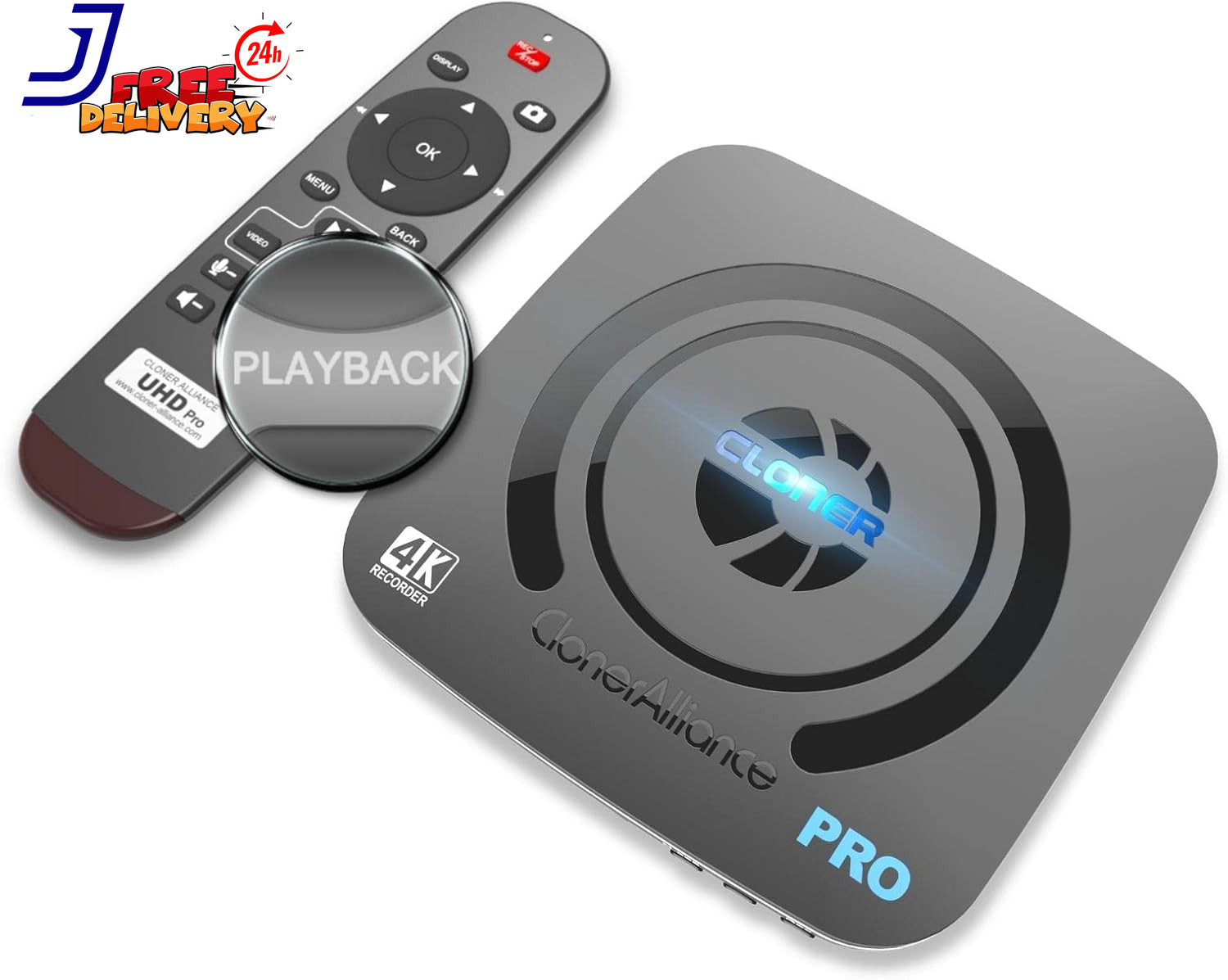 UHD Pro 4K Video Recorder HDMI Capture DVR with H.265/H.264 Codec Cinematic