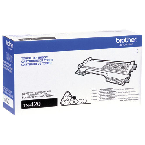 2 Genuine Brother HL-2220 2280 HL-2240 HL-2270DW TN420 Toner Cartridges HL-2230D