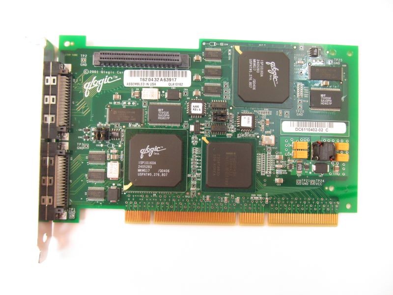 Sun X6758A (375-3057) SCSI Ultra 3 LVD PCI Dual Channel Host Adapter Card 4z