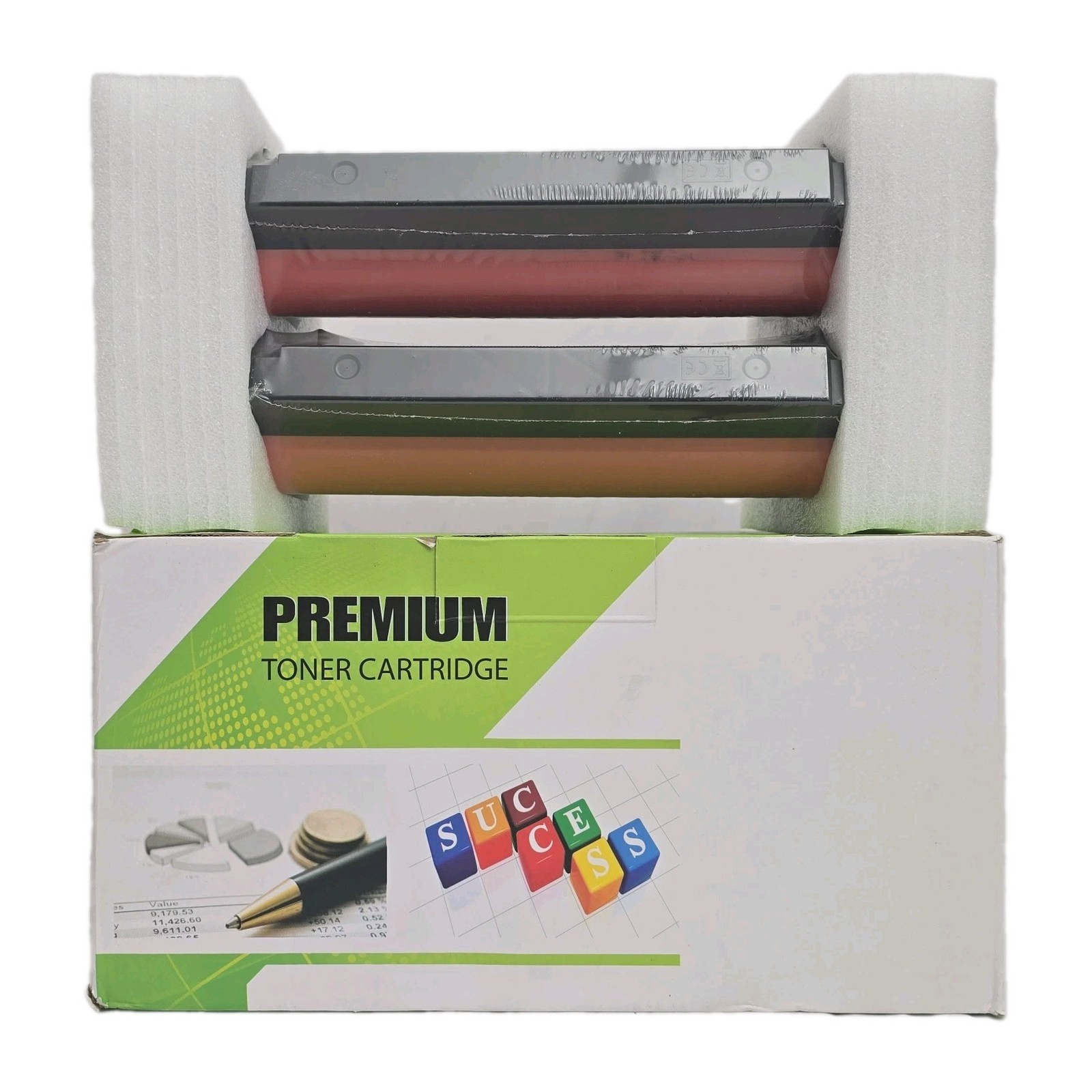 2-PACK Premium Toner Compatible For HP 58A CF258A Black LaserJet Pro M404 M428